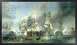 Постер Стенфилд Кларксон The Battle of Trafalgar, 1805