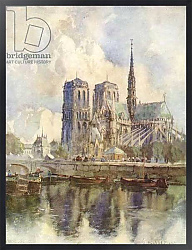 Постер Брюль Луи The Cathedral of Notre-Dame, Paris