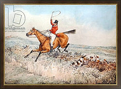 Постер Олкен Генри (охота) Fox hunting, 1837