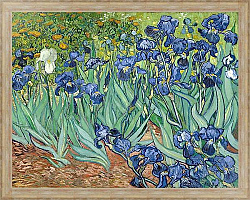 Постер Ван Гог Винсент (Vincent Van Gogh) Ирисы