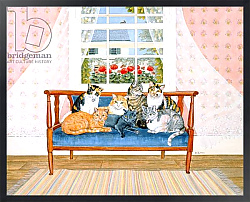 Постер Дитц (совр) Biedermeier-Cats