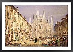 Постер Праут Самуэль Milan, the Cathedral Square