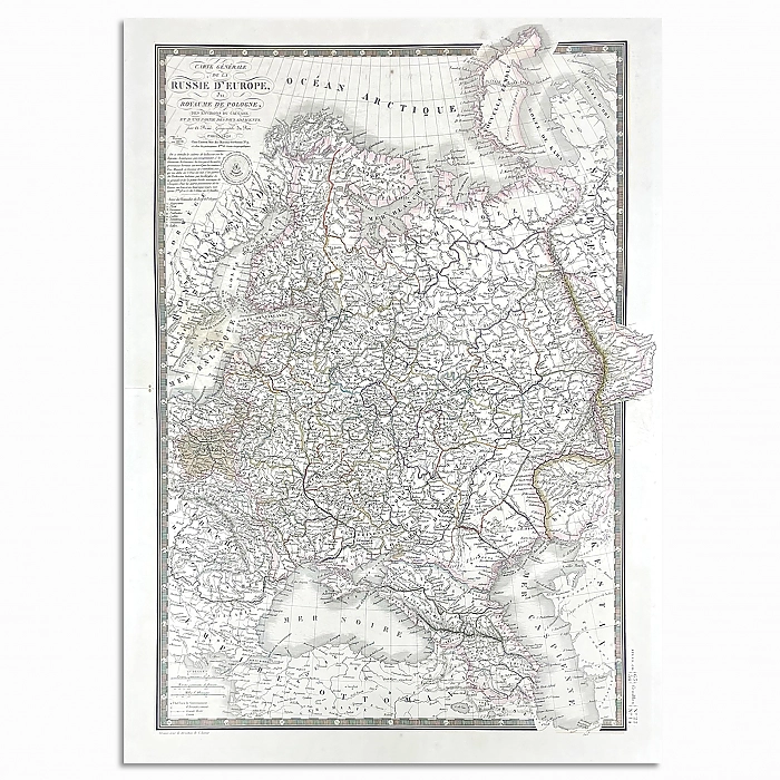Карта Российской Империи (оригинал). Дополнительное изображение