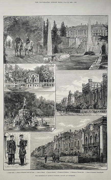 Страница (оригинал) издания The Illustrated London News. June 23, 1883. Дополнительное изображение