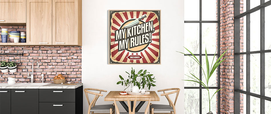 Постеры и картины для кухни купить в интернет-магазине