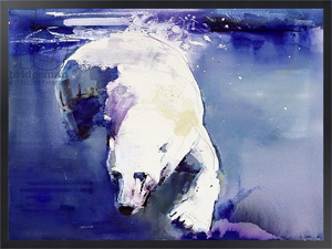 Картина в раме Underwater Bear, 1999