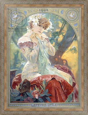 Плакат в раме Sarah Bernhardt