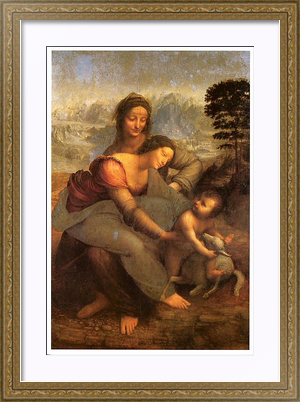 Картина Анна, Мария и младенец Иисус