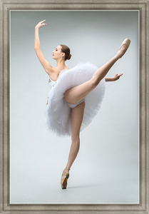Постер на холсте Балерина в студии