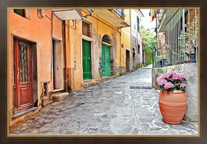 Картина в раме Италия, Чинкве Терре