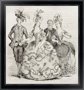 Постер-гравюра Court Ball in 1785
