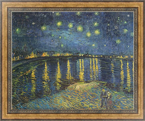 Постер Starry Night over the Rhone, 1888