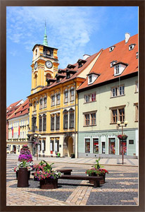 Картина Чехия, город Хеб