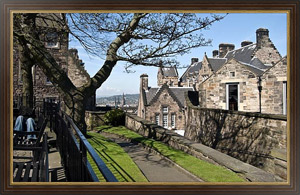 Картина на холсте Эдинбург, Шотландия. Эдинбургский замок