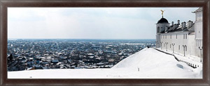 Картина на холсте Россия, Тобольск. Панорамный вид