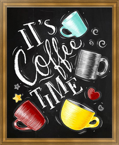 Постер It's coffee time 