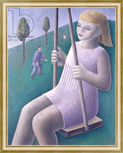 Картина в раме Girl on Swing, 1996