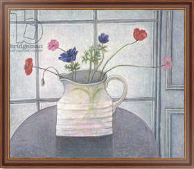Картина для интерьера Anemones and Poppies, 2008 jug