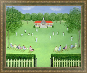 Репродукция картины The Cricket Match, 1981