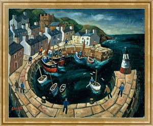 Репродукция картины Brittany Harbour