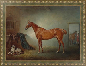 Репродукция картины Лошадь для охоты