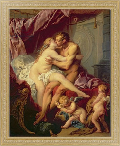 Репродукция картины Hercules and Omphale