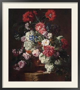 Репродукция картины Цветы в терракотовой вазе