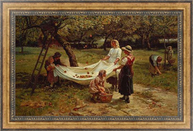 Картина для интерьера The Apple Gatherers, 1880