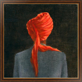 Картина для интерьера Red turban, 2004, Селигман Линкольн