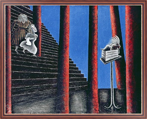 Картина для интерьера The Enigma of Descent, 1993, Вашингтон Селия