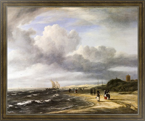 Картина в раме The Shore at Egmond-aan-Zee