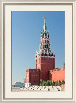 Постер Россия, Москва. Спаская башня Кремля