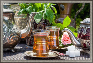 Постер Арабский мятный чай