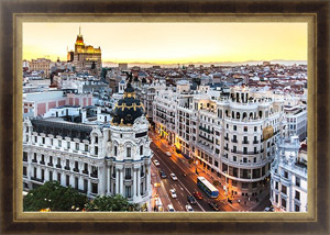 Картина в раме Мадрид, Испания