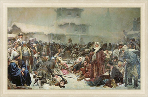 Картина Марфа Посадница. Уничтожение новгородского веча. 1889