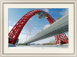 Постер Россия, Москва. Живописный мост