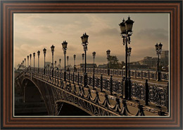 Картина Москва. Патриарший мост