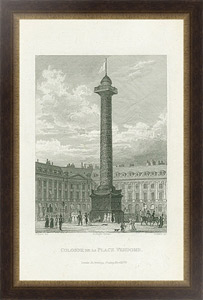 Постер-гравюра Colonne de la Place Vendome