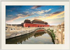 Постер под стеклом Города мира: Пекин