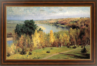 Картина «Золотая осень» Поленова в раме 391.M34.931