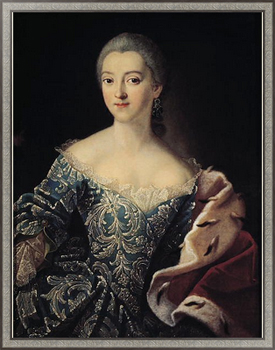 Картина на холсте Портрет княгини Екатерины Александровны Лобановой-Ростовской. 1754