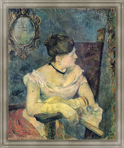Картина Портрет мадам Гоген в вечернем платье