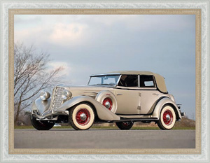 Постер для интерьера Auburn 850 Y Custom Phaeton '1934