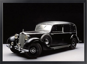 Постер в раме Mercedes-Benz 260D Pullman Limousine (W138) '1936–40