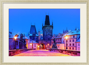 Картина Чехия. Прага. Карлов мост