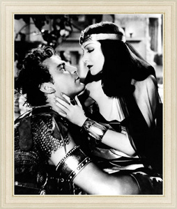 Ретро-постер Colbert, Claudette (Cleopatra)