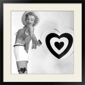 Ретро-постер Серия в рамах: Monroe, Marilyn 54