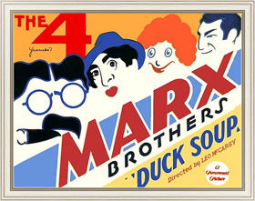 Постер в раме Poster - Duck Soup