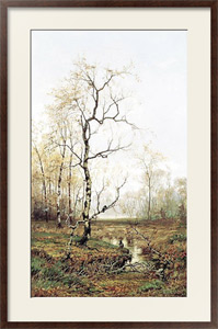 Постер под стеклом В лесу. По весне. 1877