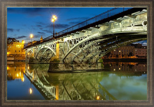 Картина на холсте Испания. Мост Триана. Севилья
